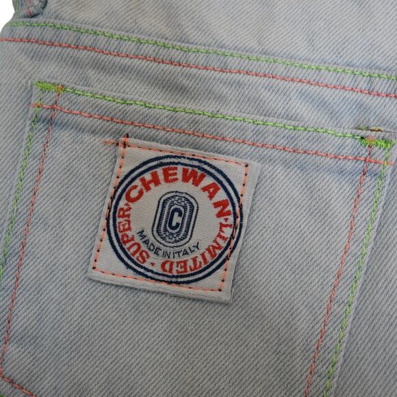 Chewman Limited Womens Jean Shorts Made in Italy - Picture 7 of 9
